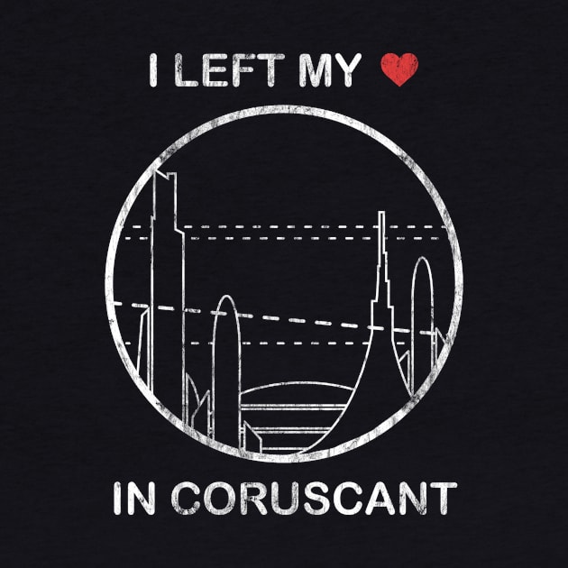 Left My Heart - Vers. Dark by BeepBoopBeep Clothing, Co.